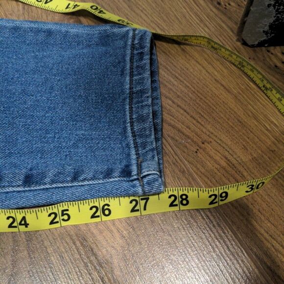 ABOUND Womens Mom Jeans High Rise Button Fly Size 24 Blue Denim Tapered Fit - Picture 11 of 11